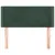 Produktbild 3 för Sänggavel mörkgrön 90x5x78/88 cm sammet