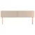 Produktbild 3 för Huvudgavlar 2 st cappuccino 80x5x78/88 cm konstläder