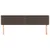 Produktbild 3 för Huvudgavlar 2 st brun 90x5x78/88 cm konstläder