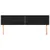 Produktbild 3 för Huvudgavlar 2 st svart 90x5x78/88 cm sammet