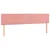 Produktbild 2 för Huvudgavlar 2 st rosa 90x5x78/88 cm sammet