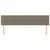 Produktbild 3 för Huvudgavlar 2 st taupe 80x5x78/88 cm tyg