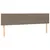Produktbild 2 för Huvudgavlar 2 st taupe 90x5x78/88 cm tyg