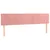 Produktbild 2 för Huvudgavlar 2 st rosa 100x5x78/88 cm sammet
