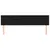 Produktbild 3 för Sänggavel 2 st svart 80x5x78/88 cm tyg