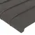 Produktbild 4 för Huvudgavlar 2 st mörkgrå 80x5x78/88 cm sammet