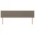 Produktbild 3 för Huvudgavlar 2 st taupe 90x5x78/88 cm tyg
