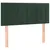 Produktbild 2 för Sänggavel mörkgrön 90x5x78/88 cm sammet