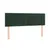 Produktbild 2 för Huvudgavlar 2 st mörkgrön 72x5x78/88 cm sammet