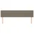 Produktbild 3 för Huvudgavlar 2 st taupe 100 x 5 x 78/88 cm tyg