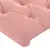 Produktbild 4 för Sänggavel rosa 90x7x78/88 cm sammet
