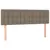 Produktbild 2 för Huvudgavlar 2 st taupe 72x5x78/88 cm tyg