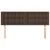 Produktbild 3 för Huvudgavlar 2 st brun 72x5x78/88 cm konstläder