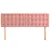 Produktbild 3 för Huvudgavlar 2 st rosa 72x5x78/88 cm sammet