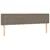 Produktbild 2 för Huvudgavlar 2 st taupe 90x5x78/88 cm tyg