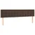 Produktbild 2 för Huvudgavlar 2 st brun 90x5x78/88 cm konstläder