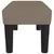 Produktbild 4 för Bänk taupe 70x30x30 cm tyg