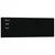Produktbild 2 för Väggmonterad magnettavla svart 60x20 cm härdat glas