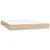 Produktbild 2 för Pocketresårmadrass cappucino 140x190x20 cm konstläder