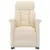 Produktbild 3 för Reclinerfåtölj Beige mikrofibertyg
