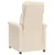 Produktbild 5 för Reclinerfåtölj Beige mikrofibertyg
