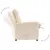 Produktbild 6 för Reclinerfåtölj Beige mikrofibertyg
