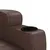 Produktbild 7 för Reclinerfåtölj brun konstläder