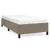 Produktbild 2 för Sängram taupe 100x200 cm tyg