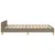 Produktbild 6 för Sängram utan madrass taupe 120x200 cm tyg