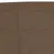 Produktbild 5 för Fotpall brun 70x55x41 cm tyg