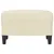 Produktbild 3 för Fotpall gräddvit 60x50x41 cm konstläder