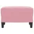 Produktbild 3 för Fotpall rosa 60x50x41 cm sammet