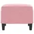 Produktbild 4 för Fotpall rosa 60x50x41 cm sammet