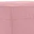Produktbild 5 för Fotpall rosa 60x50x41 cm sammet