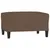 Produktbild 2 för Fotpall brun 70x55x41 cm tyg