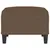 Produktbild 4 för Fotpall brun 70x55x41 cm tyg