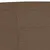 Produktbild 5 för Fotpall brun 70x55x41 cm tyg