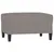 Produktbild 2 för Fotpall Taupe 70x55x41 cm tyg