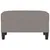 Produktbild 3 för Fotpall Taupe 70x55x41 cm tyg