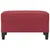 Produktbild 3 för Fotpall vinröd 70x55x41 cm konstläder