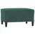 Produktbild 2 för Fotpall mörkgrön 70x55x41 cm sammet