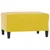 Produktbild 2 för Fotpall Gul 70x55x41 cm sammet