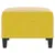 Produktbild 4 för Fotpall Gul 70x55x41 cm sammet