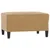 Produktbild 2 för Fotpall brun 70x55x41 cm sammet