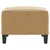 Produktbild 4 för Fotpall brun 70x55x41 cm sammet