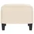 Produktbild 4 för Fotpall Beige 60x50x41 cm mikrofibertyg