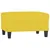 Produktbild 2 för Fotpall ljusgul 70x55x41 cm tyg