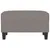 Produktbild 3 för Fotpall Taupe 70x55x41 cm tyg