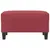 Produktbild 3 för Fotpall vinröd 70x55x41 cm konstläder