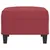 Produktbild 4 för Fotpall vinröd 70x55x41 cm konstläder